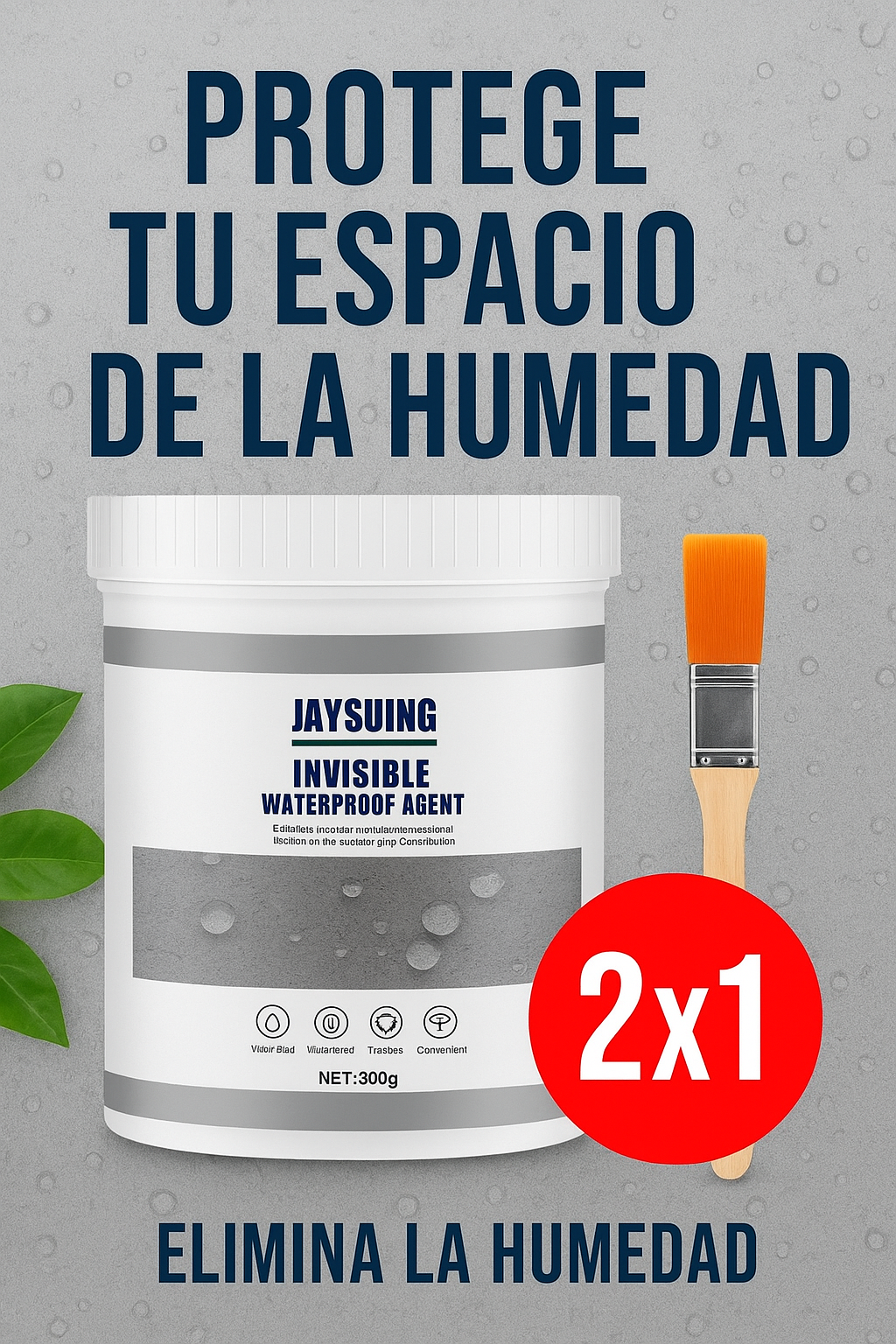 Sellador invisible impermeabilizante de 500ml | OFERTA 2X1 HOY