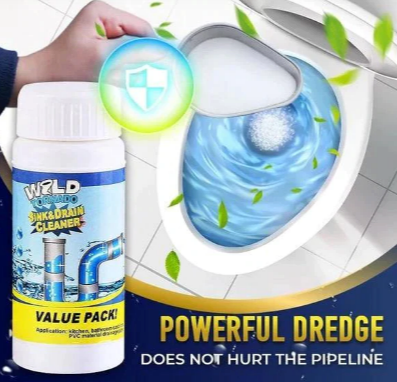 TurboDrain™ | Destapa cañerías en polvo. | OFERTA 2X1 HOY.