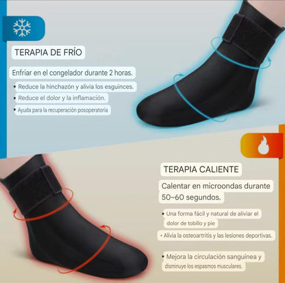 GelStep™ | Calcetines de gel para terapia de frío o calor.