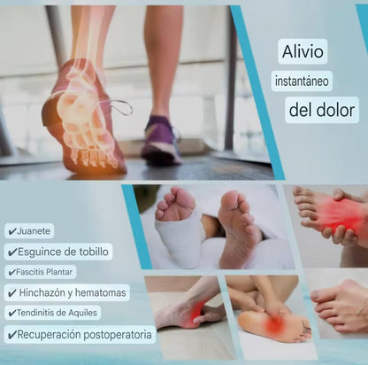 GelStep™ | Calcetines de gel para terapia de frío o calor.